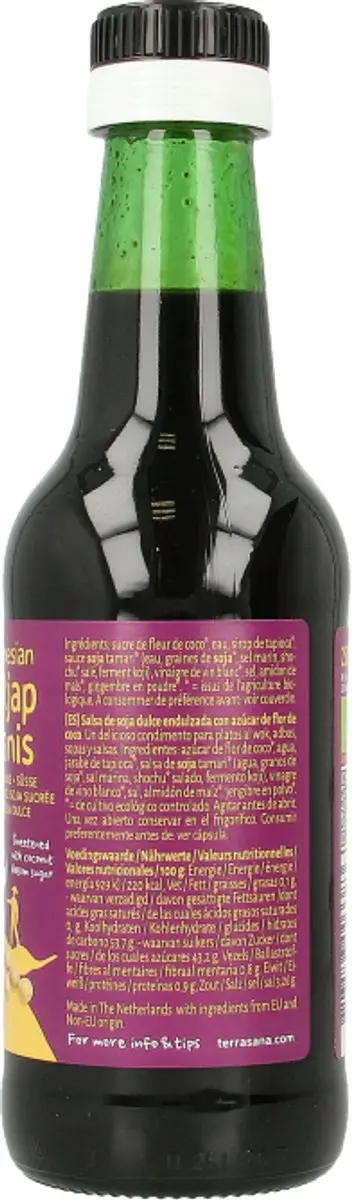 Terrasana Indonesische Ketjap Manis Bio 250ml