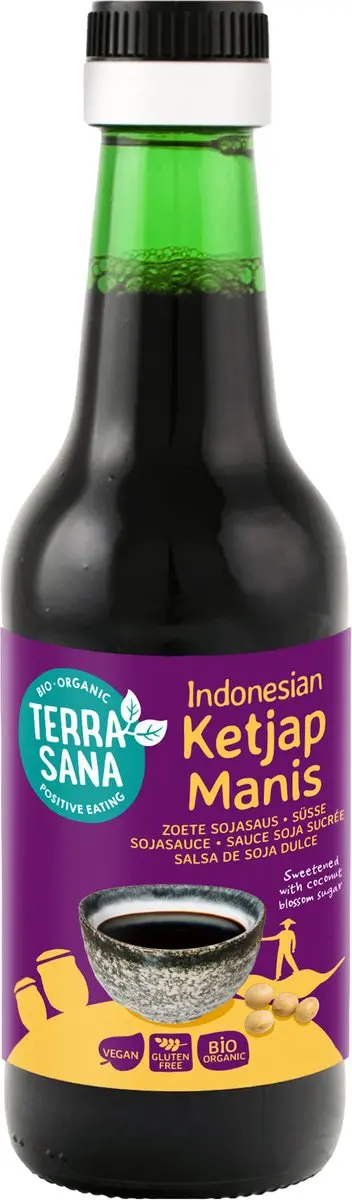 Terrasana Indonesische Ketjap Manis Bio 250ml