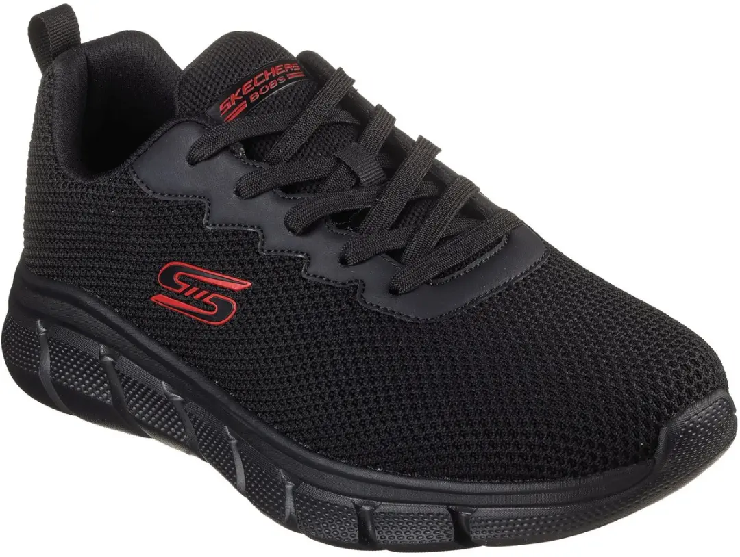 Skechers BOBS B Flex Chill Edge Herensneaker - Zwart - afbeelding 2 van 6