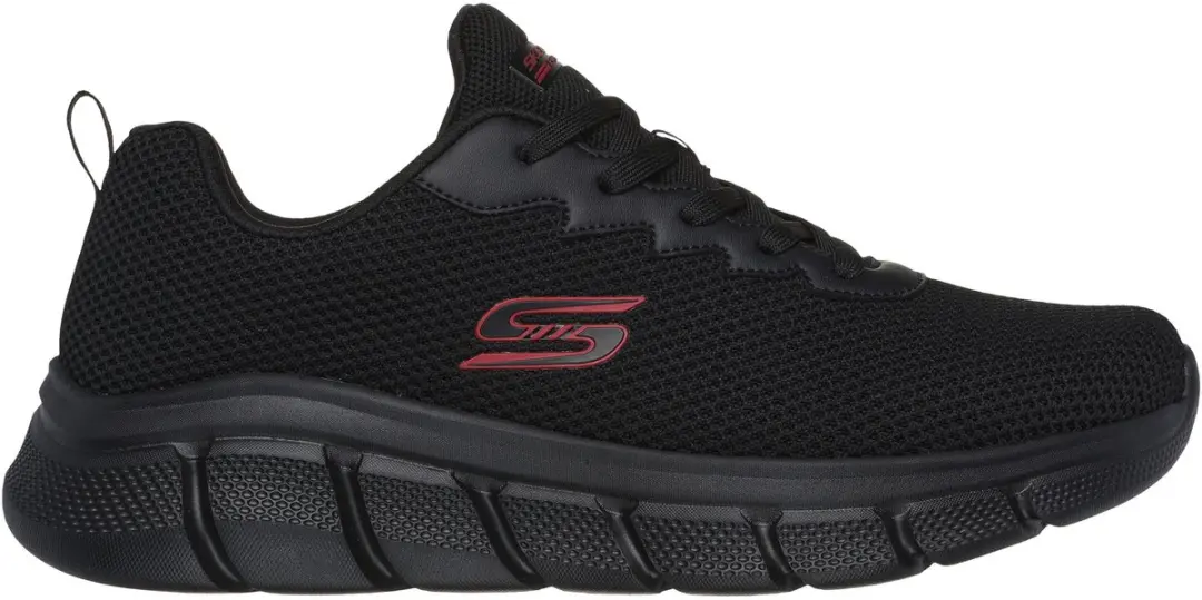 Skechers BOBS B Flex Chill Edge Herensneaker - Zwart - afbeelding 3 van 6
