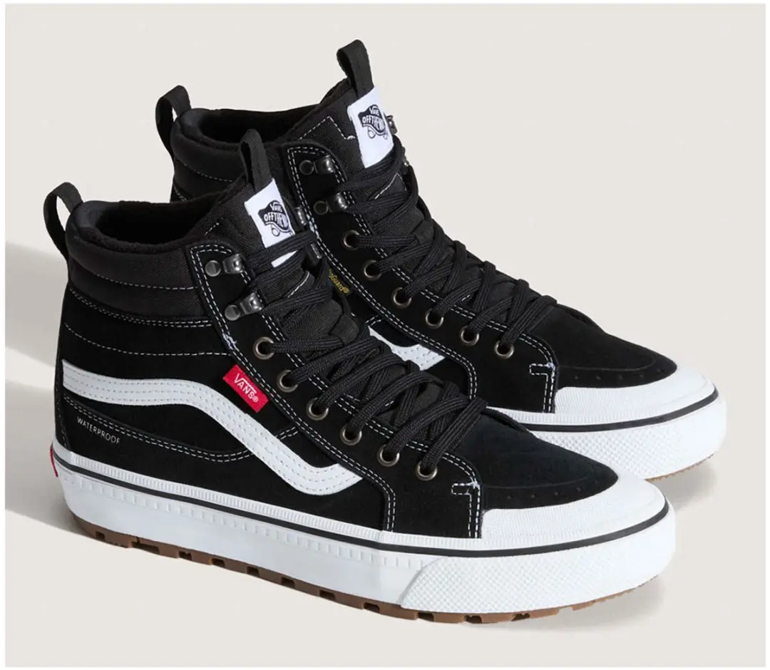 Vans MTE Sk8-Hi Waterproof Sneakers - Heren 42.5 - Zwart/Wit - afbeelding 3 van 6