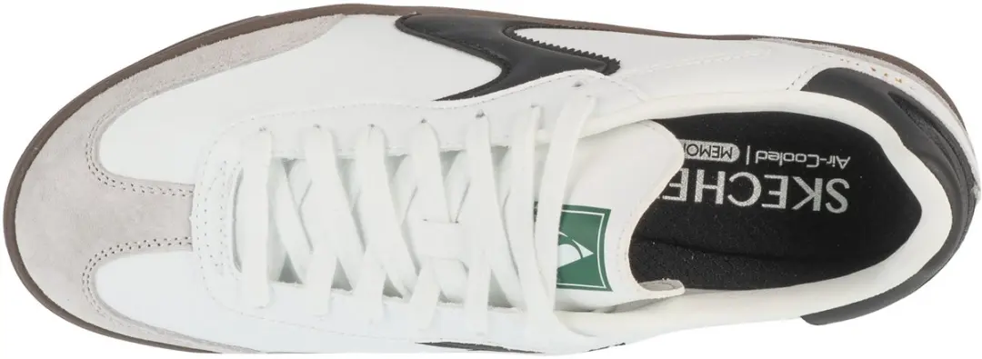 Skechers Hotshot Pyke Sneakers 254150-WBK - Wit - afbeelding 3 van 5