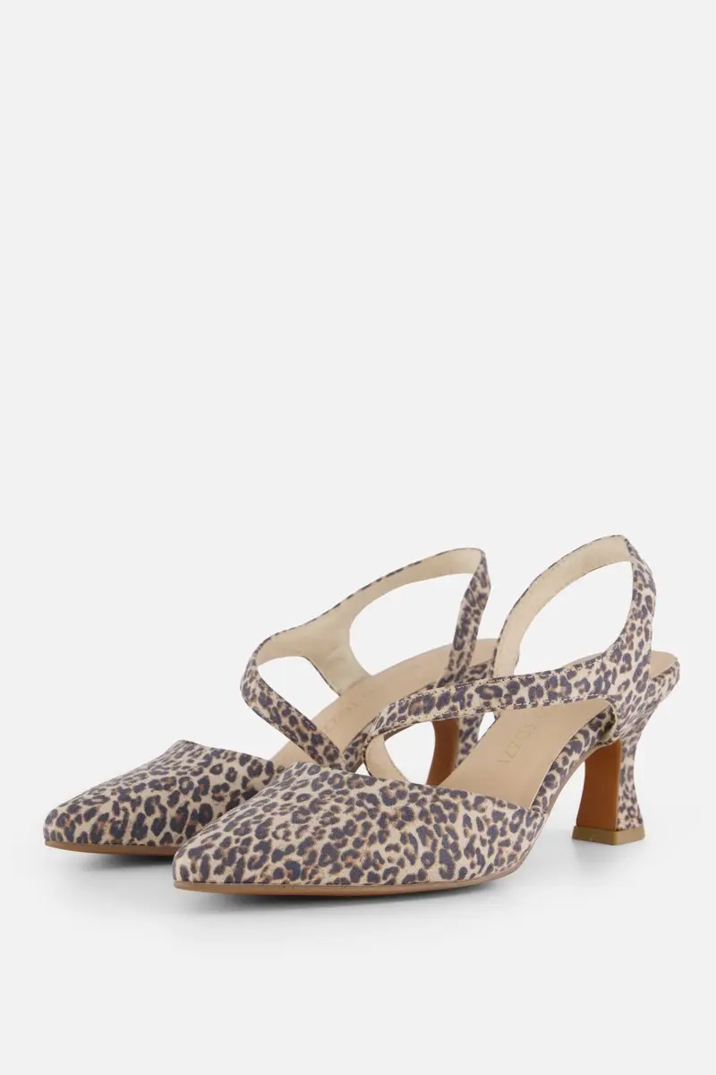 Marco Tozzi Haksandalen leopard Synthetisch