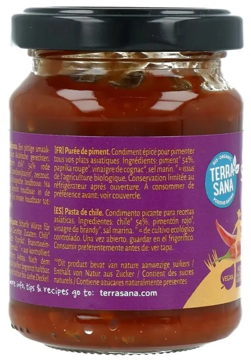 Terrasana Indonesisch Sambal Oelek 125g