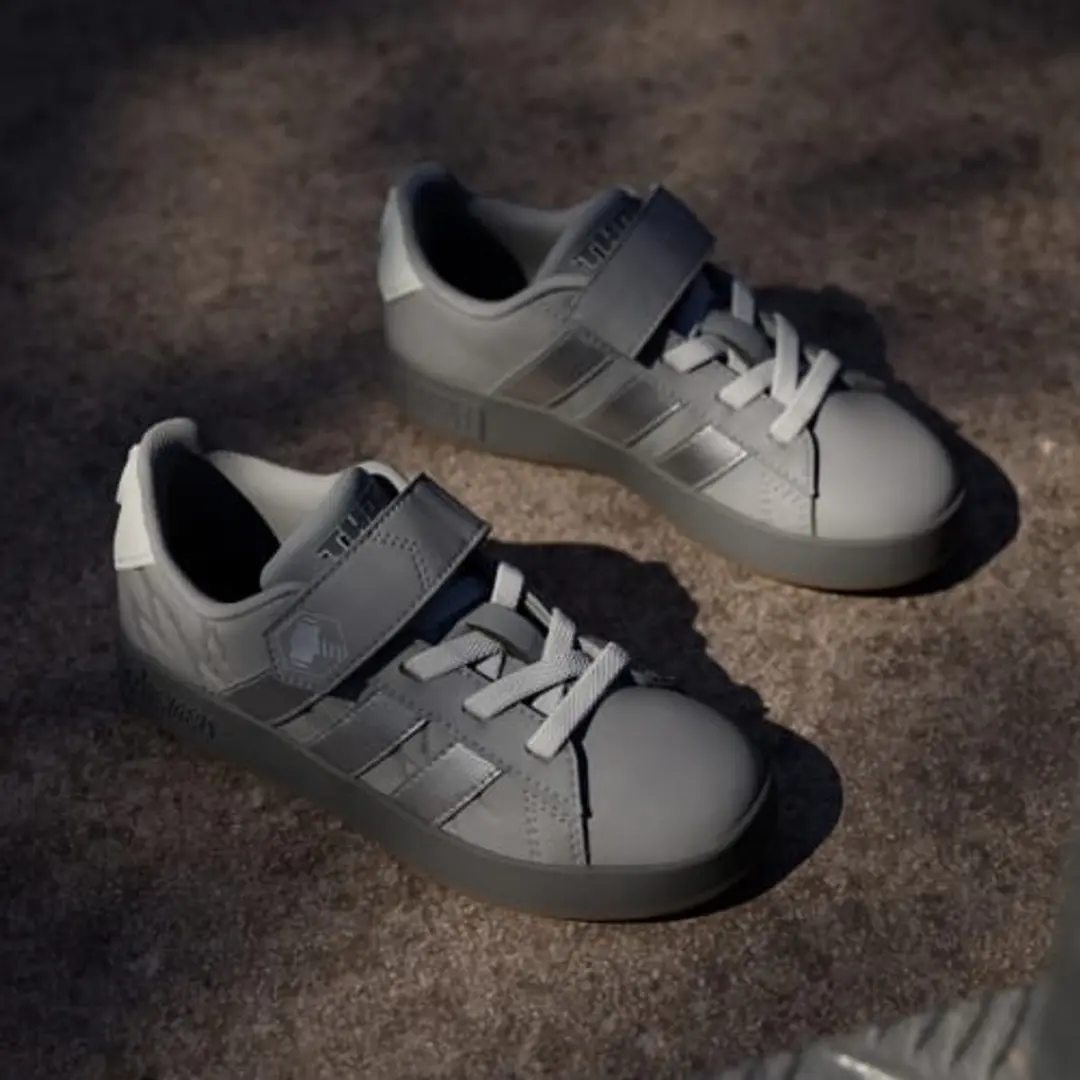 adidas Grand Court Marvel Avengers Kinderschoenen - Grijs - afbeelding 3 van 6
