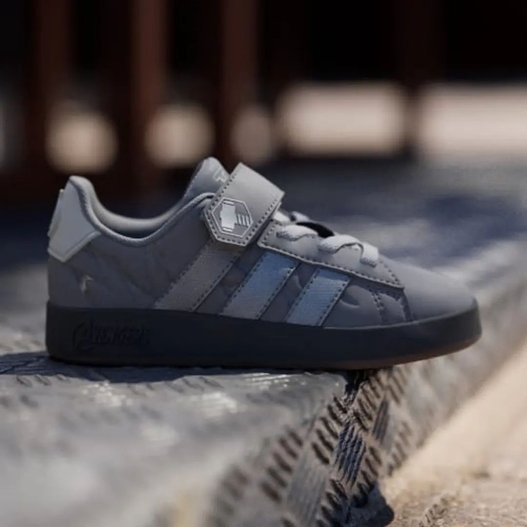 adidas Grand Court Marvel Avengers Kinderschoenen - Grijs - afbeelding 5 van 6