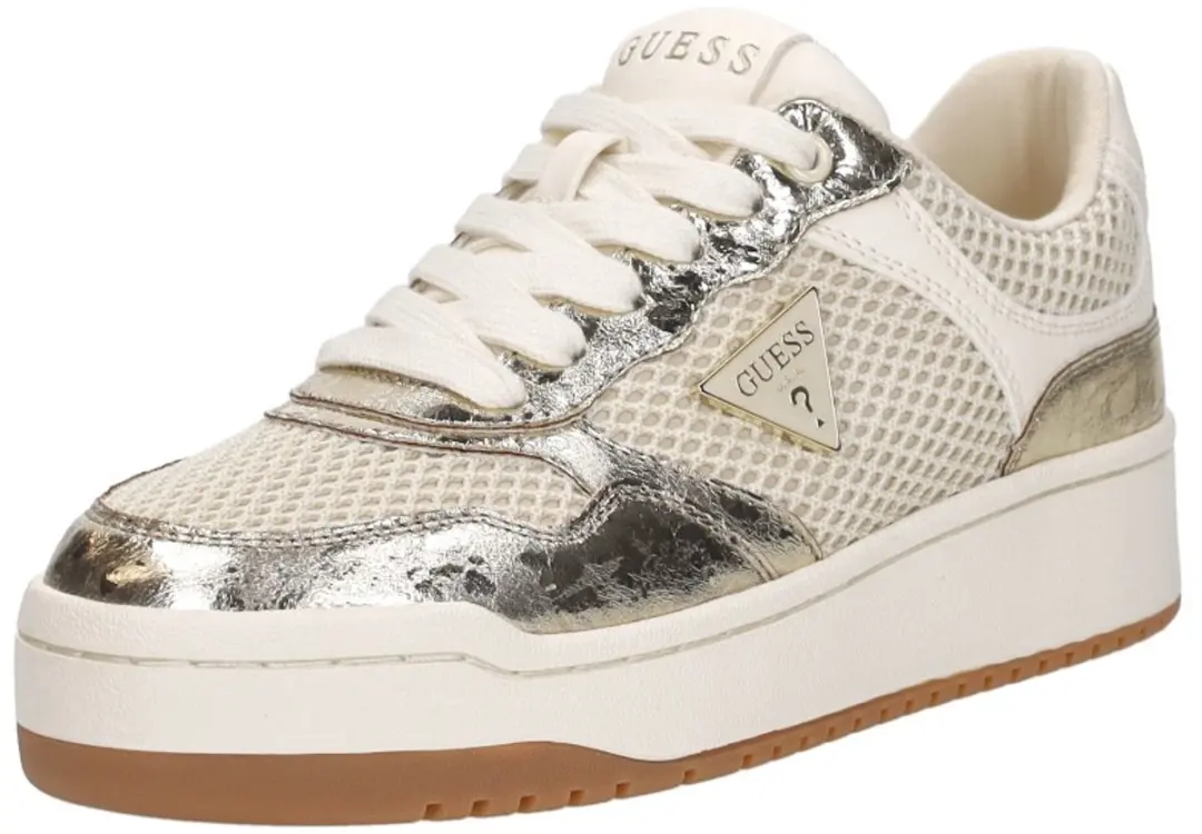 Guess Miram Sneakers Laag - goudkleur - Maat 39 - afbeelding 4 van 6