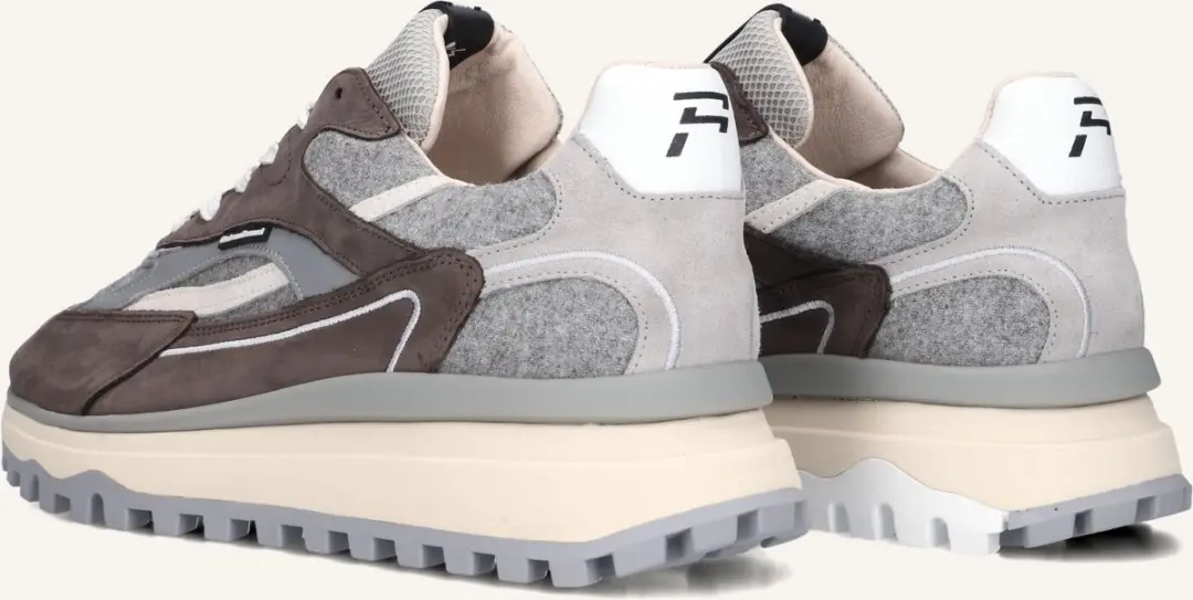 Floris van Bommel De Gripper Sneakers SFM-10172 - Grijs - Maat 46 - afbeelding 6 van 6