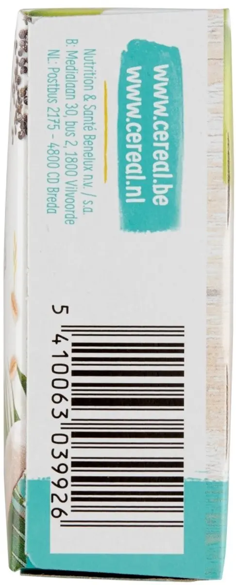 Cereal Healthy BIO Koek Kokos Maanzaad 132g - afbeelding 6 van 6