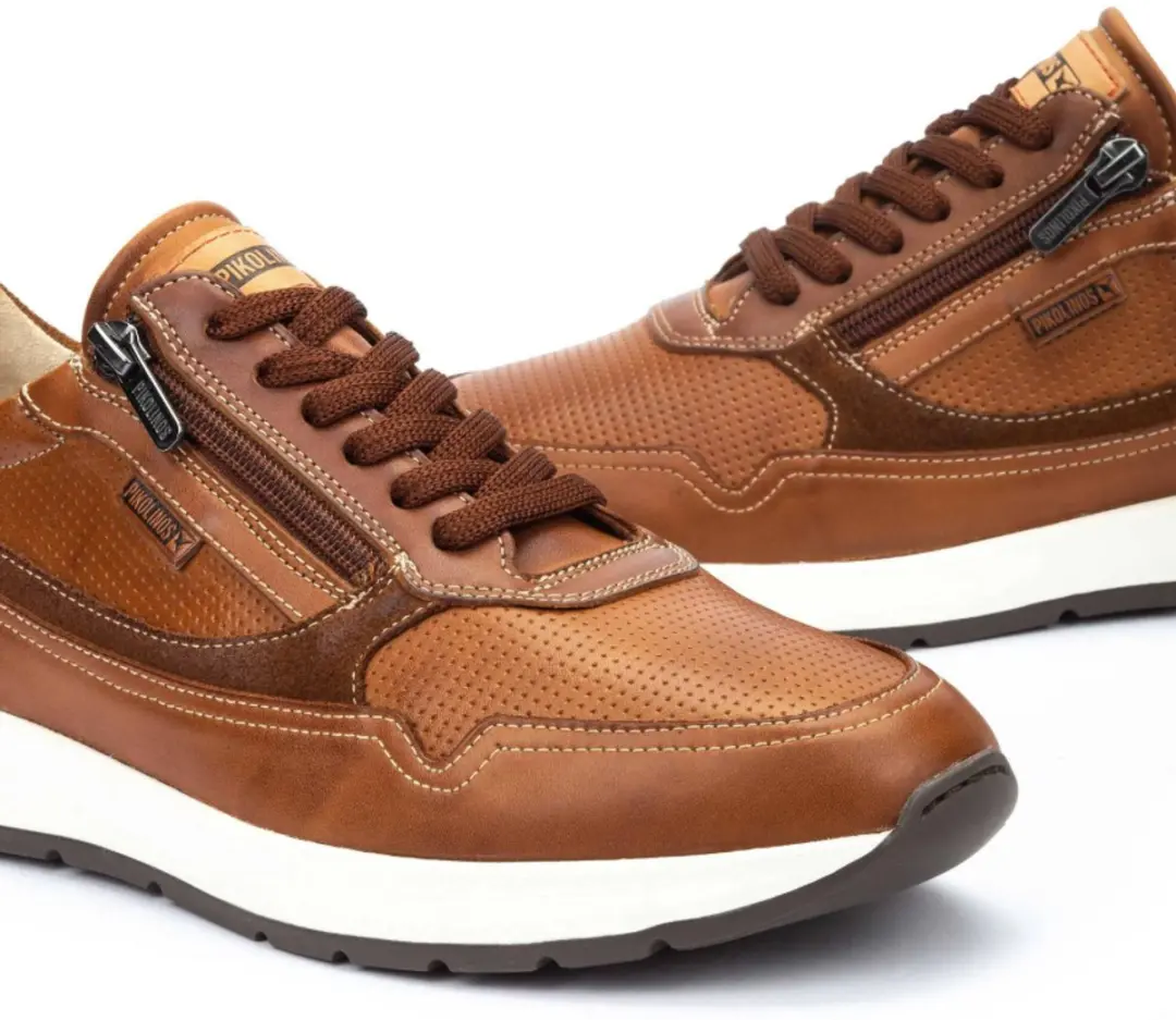 Pikolinos Getafe M2B-6263C1 Lage Sneakers - Cognac 42 - afbeelding 6 van 6