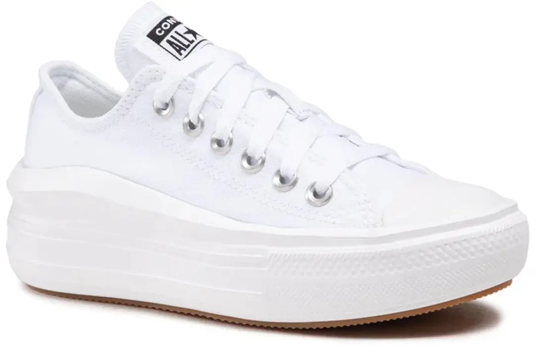 Converse Chuck Taylor All Star Move Platform Schoenen - Wit 37.5 - afbeelding 6 van 6