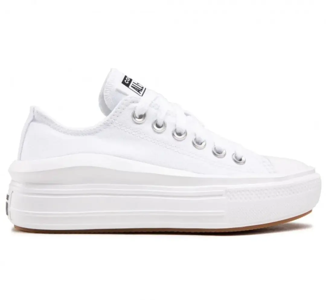 Converse Chuck Taylor All Star Move Platform Schoenen - Wit 37.5 - afbeelding 3 van 6