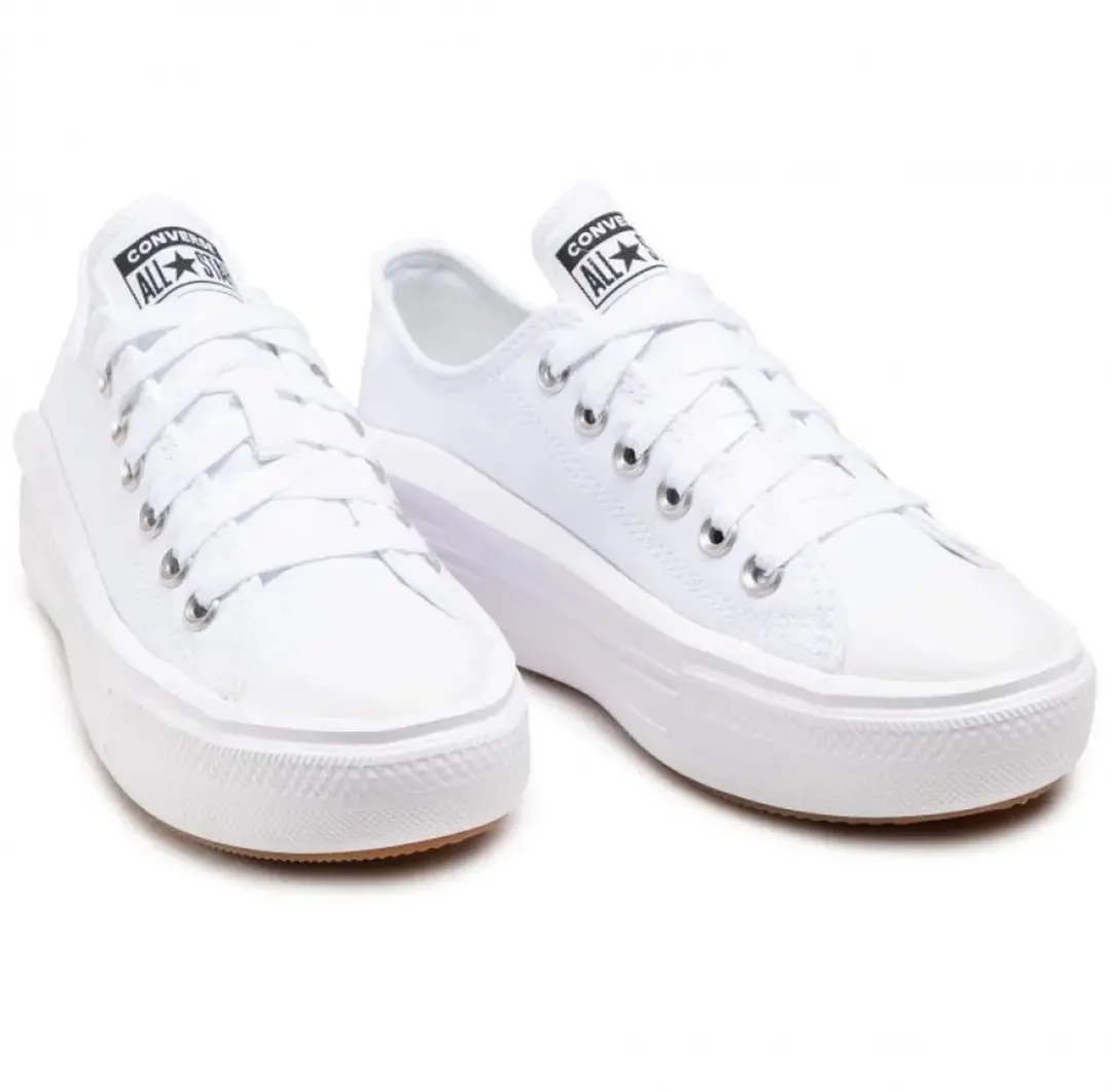 Converse Chuck Taylor All Star Move Platform Schoenen - Wit 37.5 - afbeelding 5 van 6