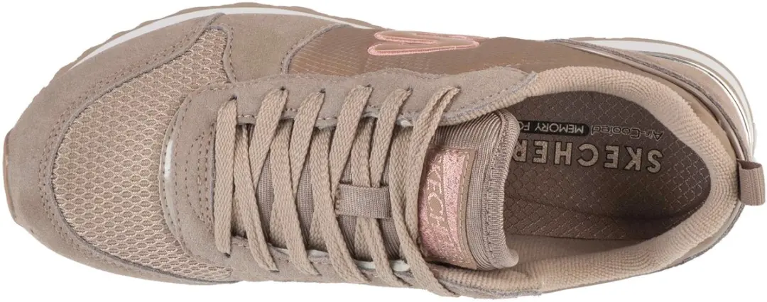 Skechers OG 85 Gold'n Gurl Sneakers 42 - Beige - afbeelding 3 van 5
