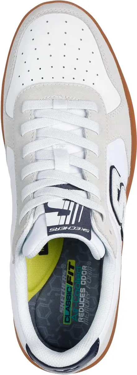 Skechers New Wave Cup Calven Heren Instappers - Wit - afbeelding 3 van 6