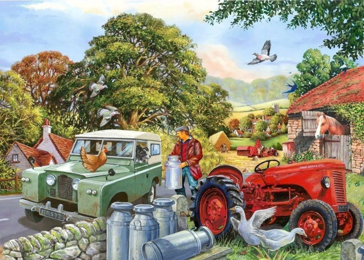 House Of Puzzles Bob & His Dog Puzzel 500 Stuks