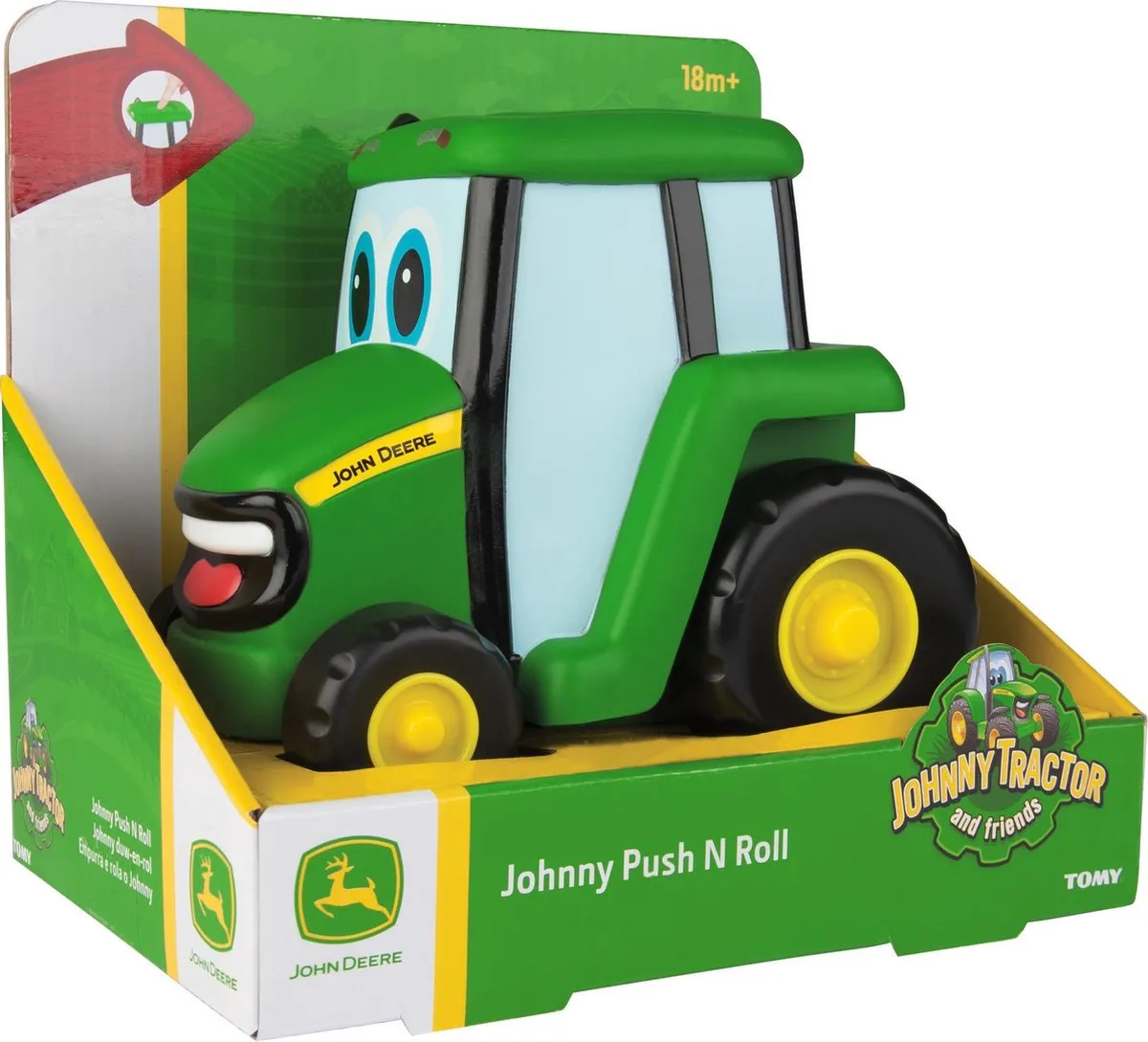 Tomy Johnny Tractor John Deere - Groen