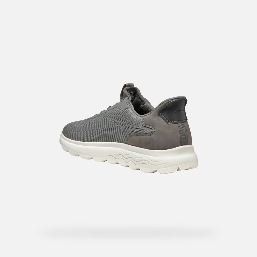 Geox Spherica Plus Heren Sneakers - Donkergrijs - Maat 40 - afbeelding 5 van 6