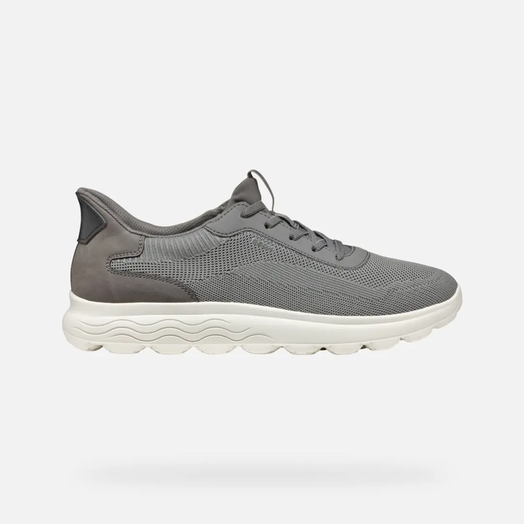 Geox Spherica Plus Heren Sneakers - Donkergrijs - Maat 40 - afbeelding 4 van 6