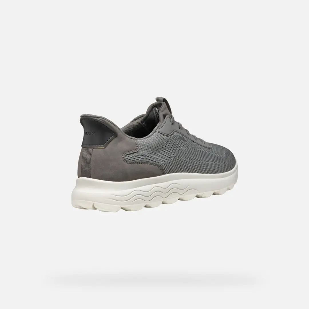 Geox Spherica Plus Heren Sneakers - Donkergrijs - Maat 40 - afbeelding 6 van 6