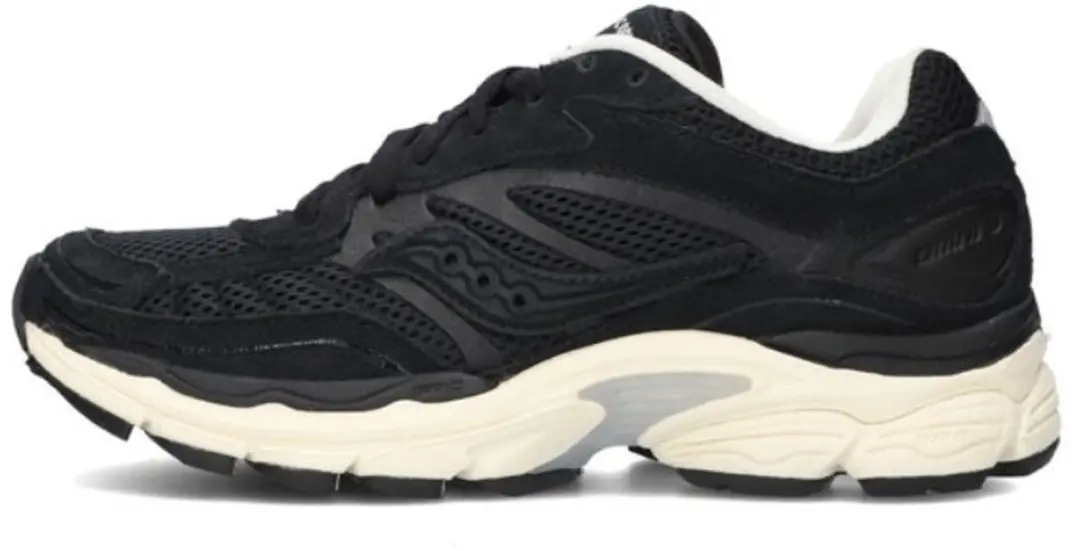 Saucony Omni ProGrid 9 Sneakers 42.5 - Zwart/Beige - afbeelding 3 van 3
