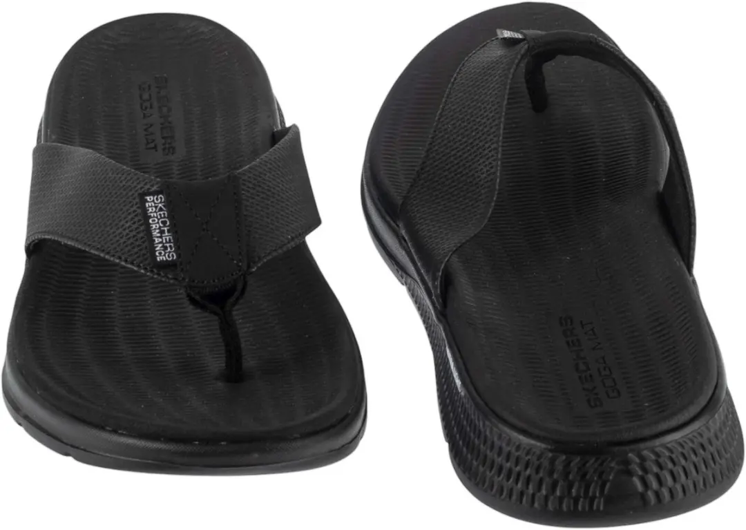 Skechers Go Consistent Teenslipper 229035-BBK - Zwart
