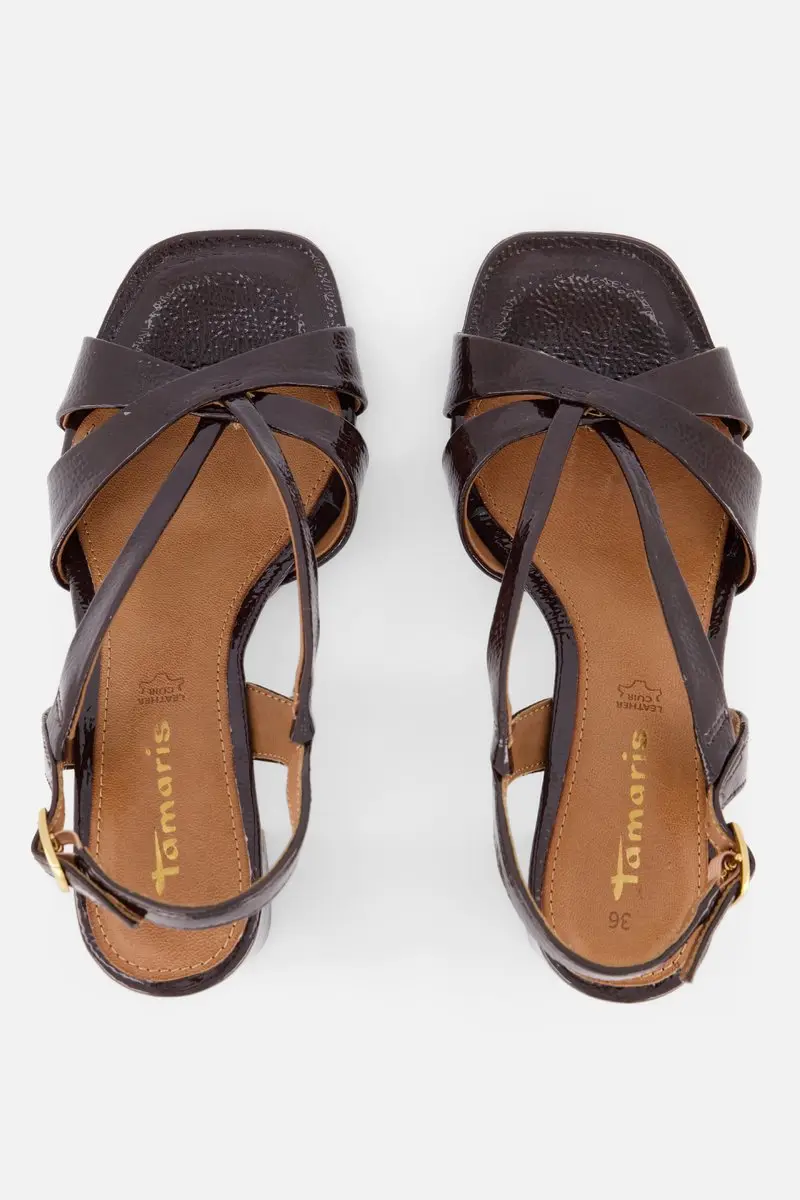 Tamaris Sandalen 231601 - Bruin - Maat 38 - afbeelding 6 van 6