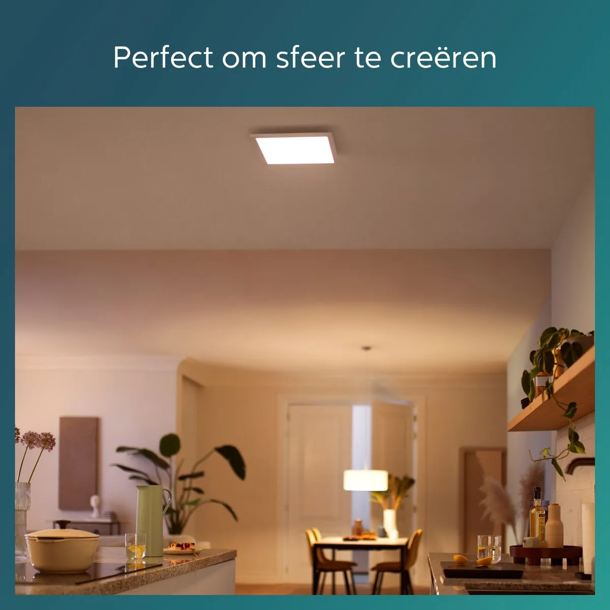Philips LED Touch Plafondlamp 12W - Warm Wit