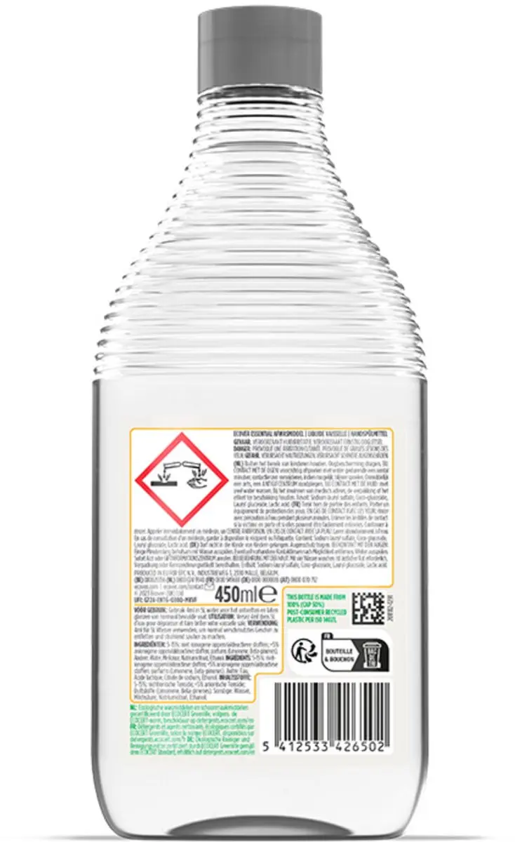 Ecover Essential Afwasmiddel Citroen 450ml