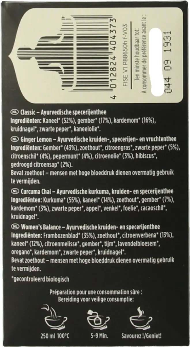 Yogi Tea Finest Selection Bio Kruidenthee - 9x18 Zakjes