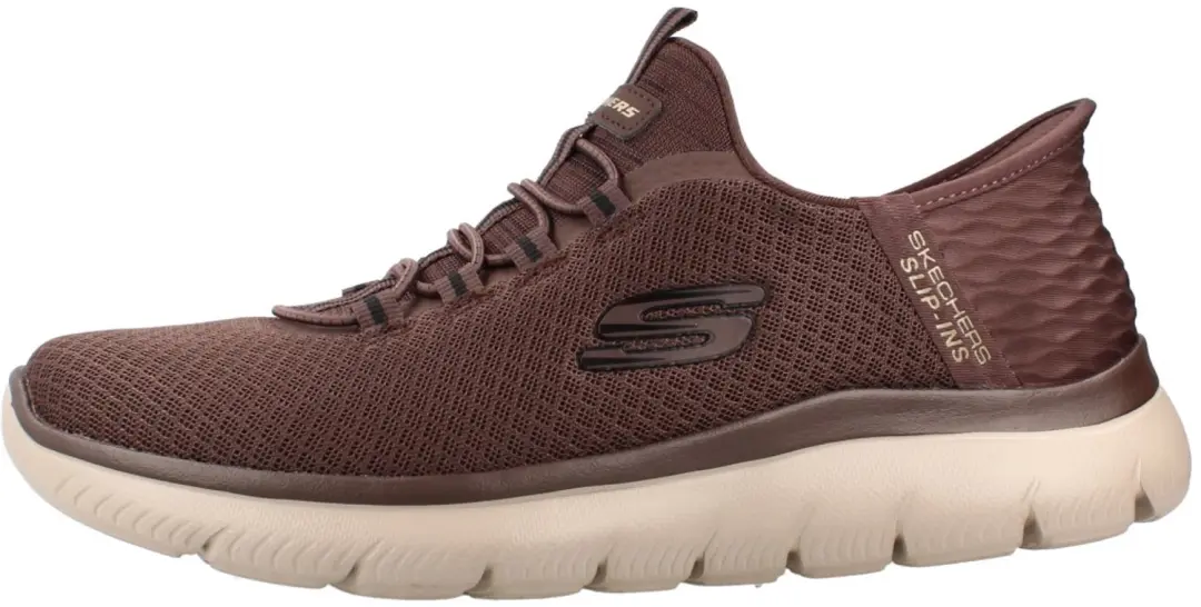 Skechers Slip-ins Summits High Range Slippers - 41 - Bruin - afbeelding 2 van 6