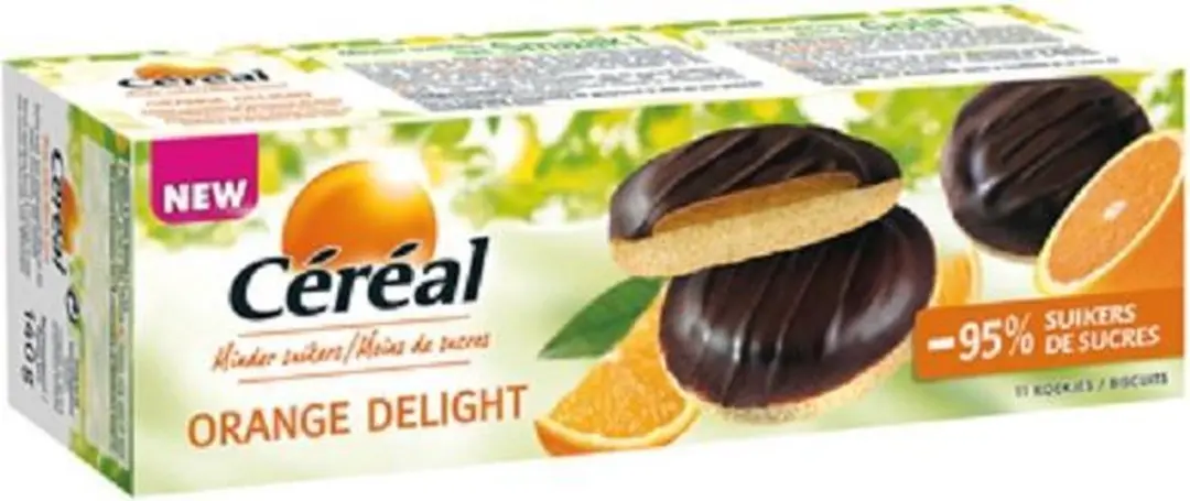 Cereal Zachte Koekjes Sinaasappel Delight 140g - afbeelding 3 van 6