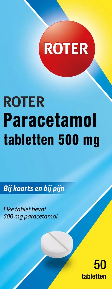 Roter Paracetamol 50 Tabletten