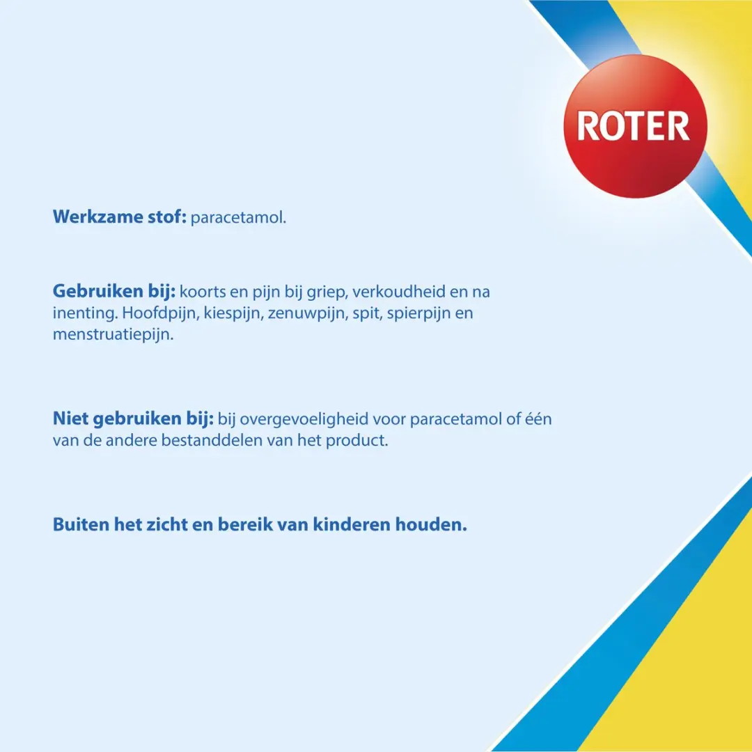Roter Paracetamol 50 Tabletten