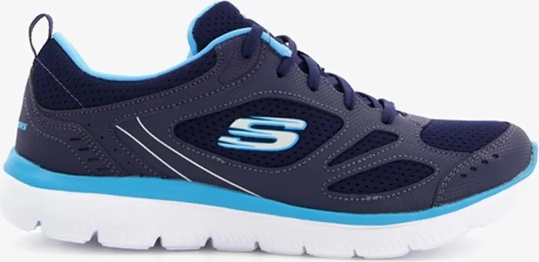 Skechers Summits-Suited Dames Sneakers 36 - Blauw - afbeelding 6 van 6