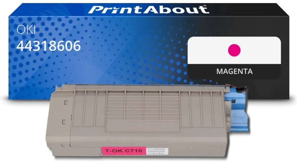 PrintAbout Huismerk OKI 44318606-PA Toner