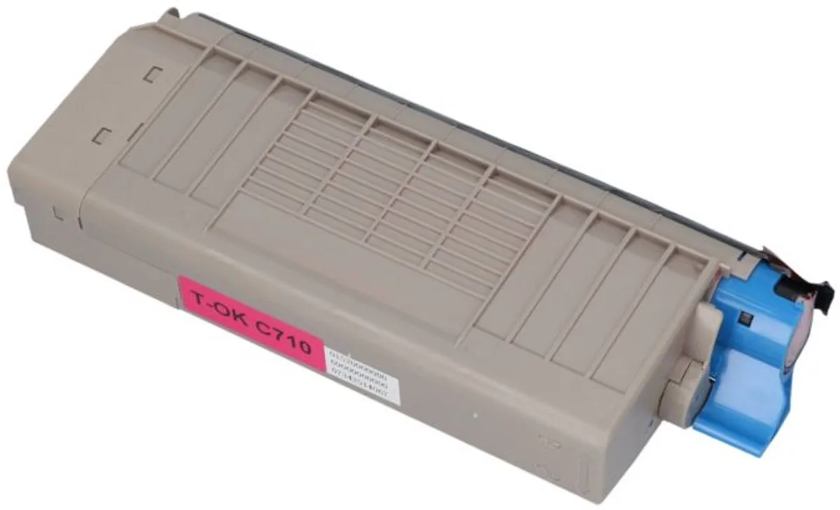 PrintAbout Huismerk OKI 44318606-PA Toner - Magenta