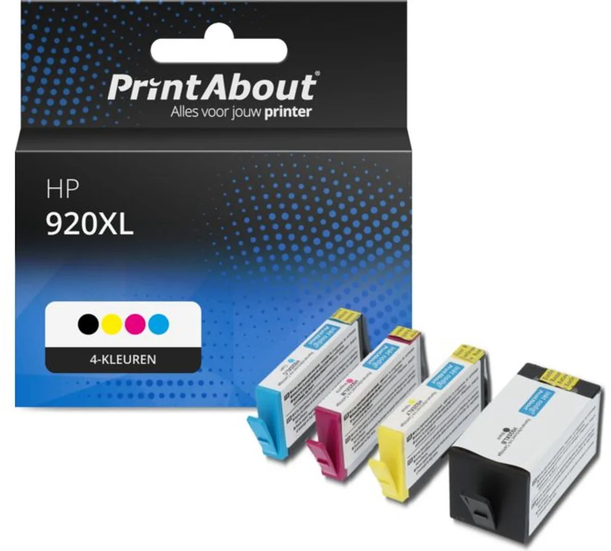 PrintAbout C2N92AE-PA2 Inktcartridge 4Kleuren - 6.000 pagina's - 99ml