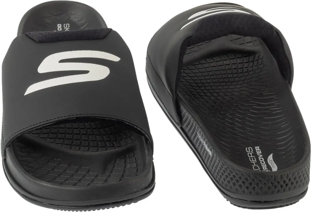 Skechers Arch Fit Hyper Slide Slippers - Zwart