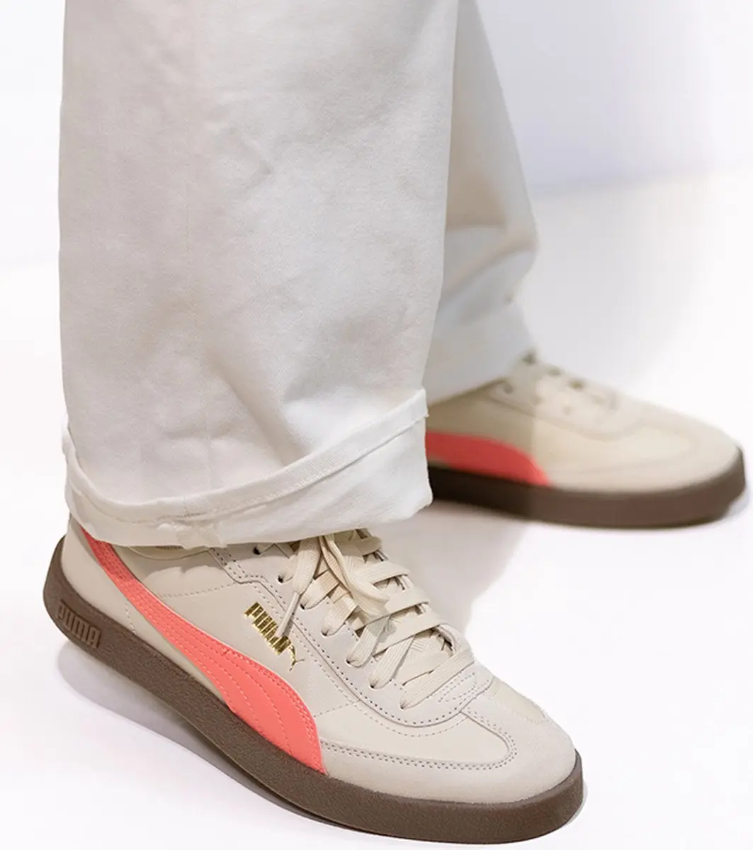 Puma Club II Era Sneakers beige Suede - Dames - Maat 40 - afbeelding 2 van 6