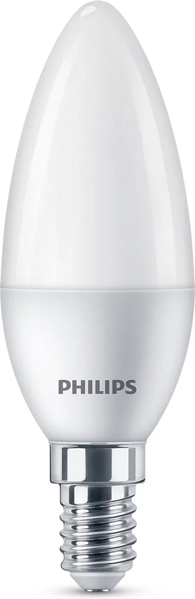 Philips LED Kaarslamp Mat 4.9W E14 Warmwit - 3 Stuks - afbeelding 6 van 6