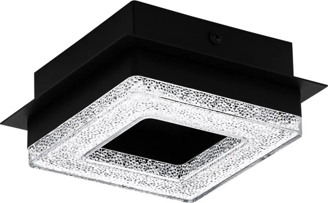 Eglo Fradelo 1 Plafondlamp LED 14cm - Zwart - afbeelding 3 van 4