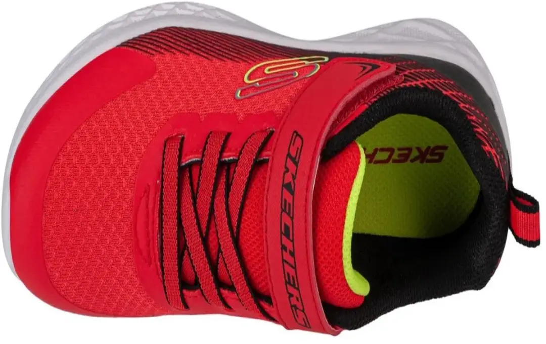 Skechers Microspec II Zovrix Schoenen - Rood - EU 33.5 - afbeelding 3 van 4