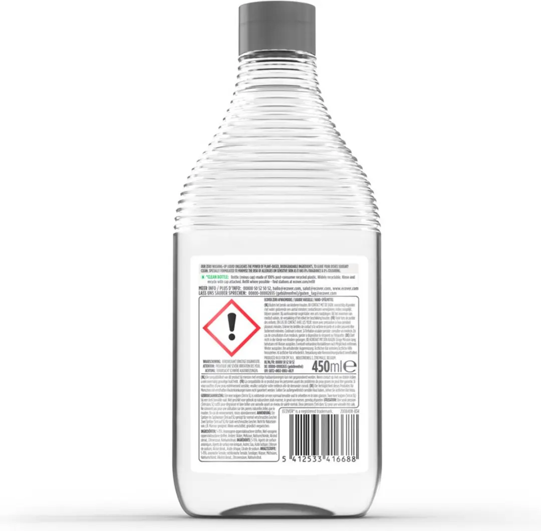 Ecover ZERO Afwasmiddel 450ml