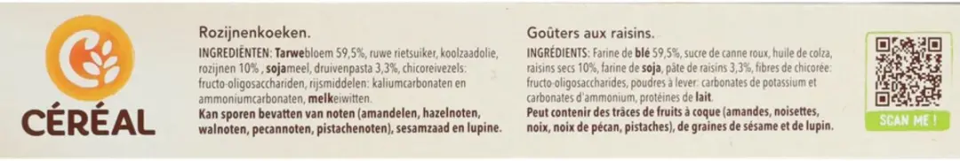 Cereal Rozijnenkoeken 360g - afbeelding 3 van 6