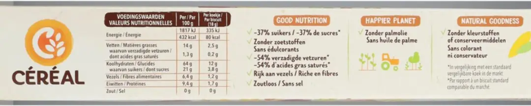 Cereal Rozijnenkoeken 360g - afbeelding 6 van 6