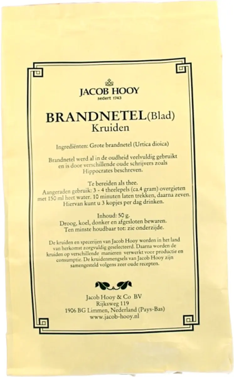 Jacob Hooy Brandnetelblad 50g