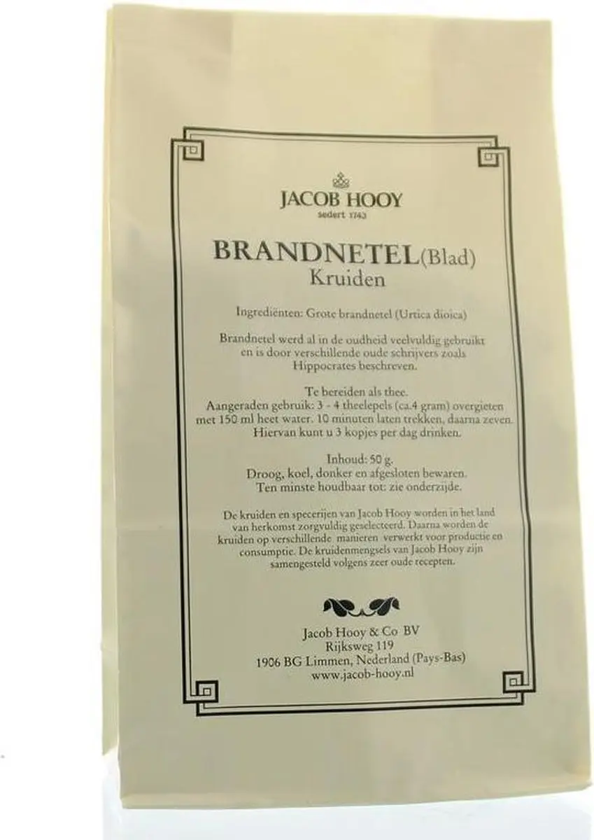 Jacob Hooy Brandnetelblad 50g
