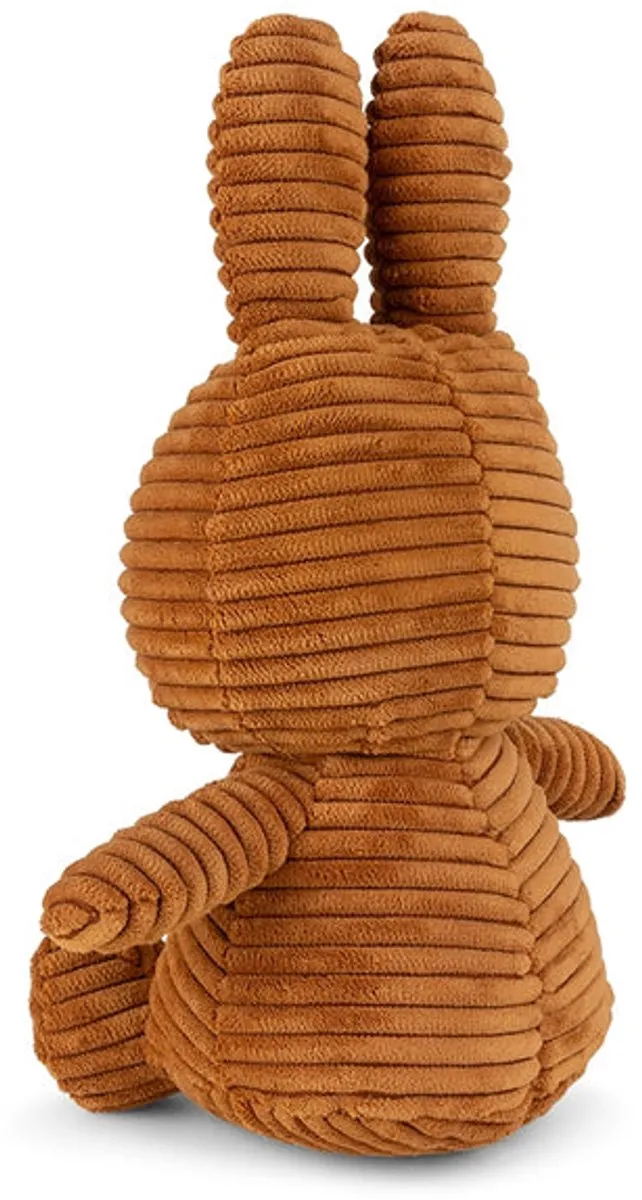 Nijntje Miffy Corduroy Knuffel - 23 cm - Cinnamon