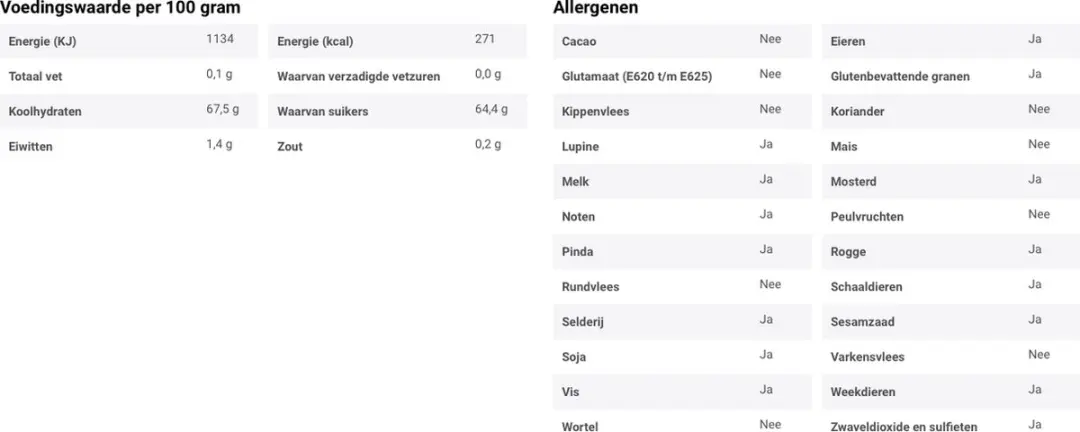 De Traay Dadelstroop - 350g - Biologisch - afbeelding 4 van 6
